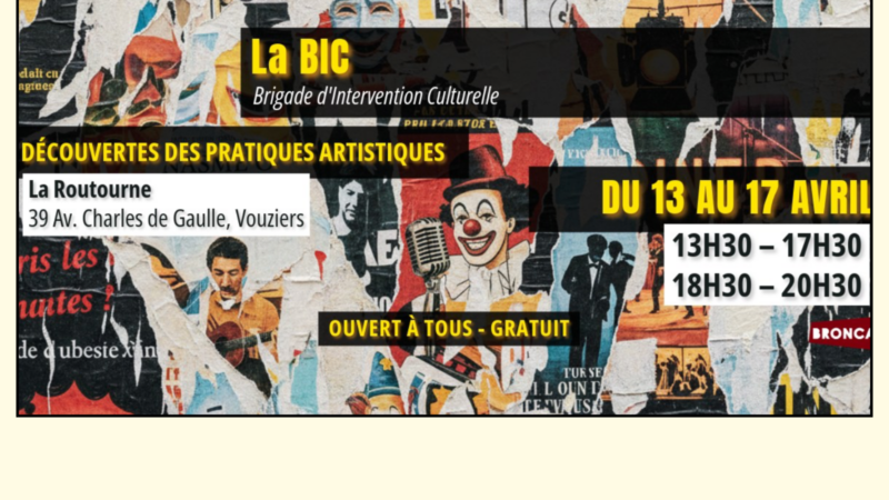 La BIC du 13 au 17 mai !